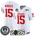 Men's Indiana Hoosiers "United States 250th Anniversary Patch" Vapor Limited Jersey V2 - All Stitched