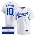 White Team Nicaragua 2026 World Baseball Classic Vapor Premier Jersey - All Stitched