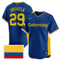 Men's Team Colombia 2026 World Baseball Classic Vapor Premier Jersey - All Stitched