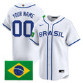 Team Brazil 2026 World Baseball Classic Vapor Premier Custom Jersey - All Stitched
