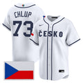 Men's Team Czechia 2026 World Baseball Classic Vapor Premier Jersey - All Stitched