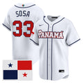 Men's Team Panama 2026 World Baseball Classic Vapor Premier Jersey - All Stitched