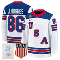 Men's 2026 USA Olympic Premium Hockey Jersey - All Stitched