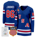 Women's 2026 USA Olympic Premium Hockey Jersey - All Stitched