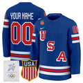 2026 USA Women's Olympic Gold Medalist Custom Hockey Jersey - All Stitched