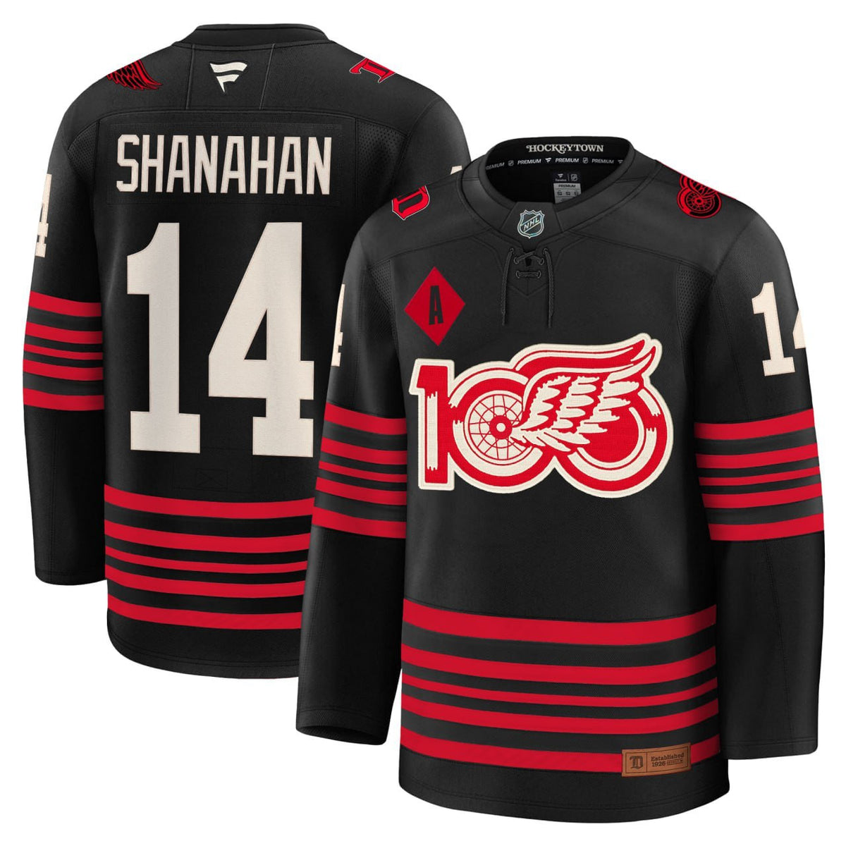 Detroit Red Wings Premium Jersey - All Stitched