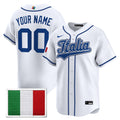 Team Italy 2026 World Baseball Classic Vapor Premier Custom Jersey - All Stitched