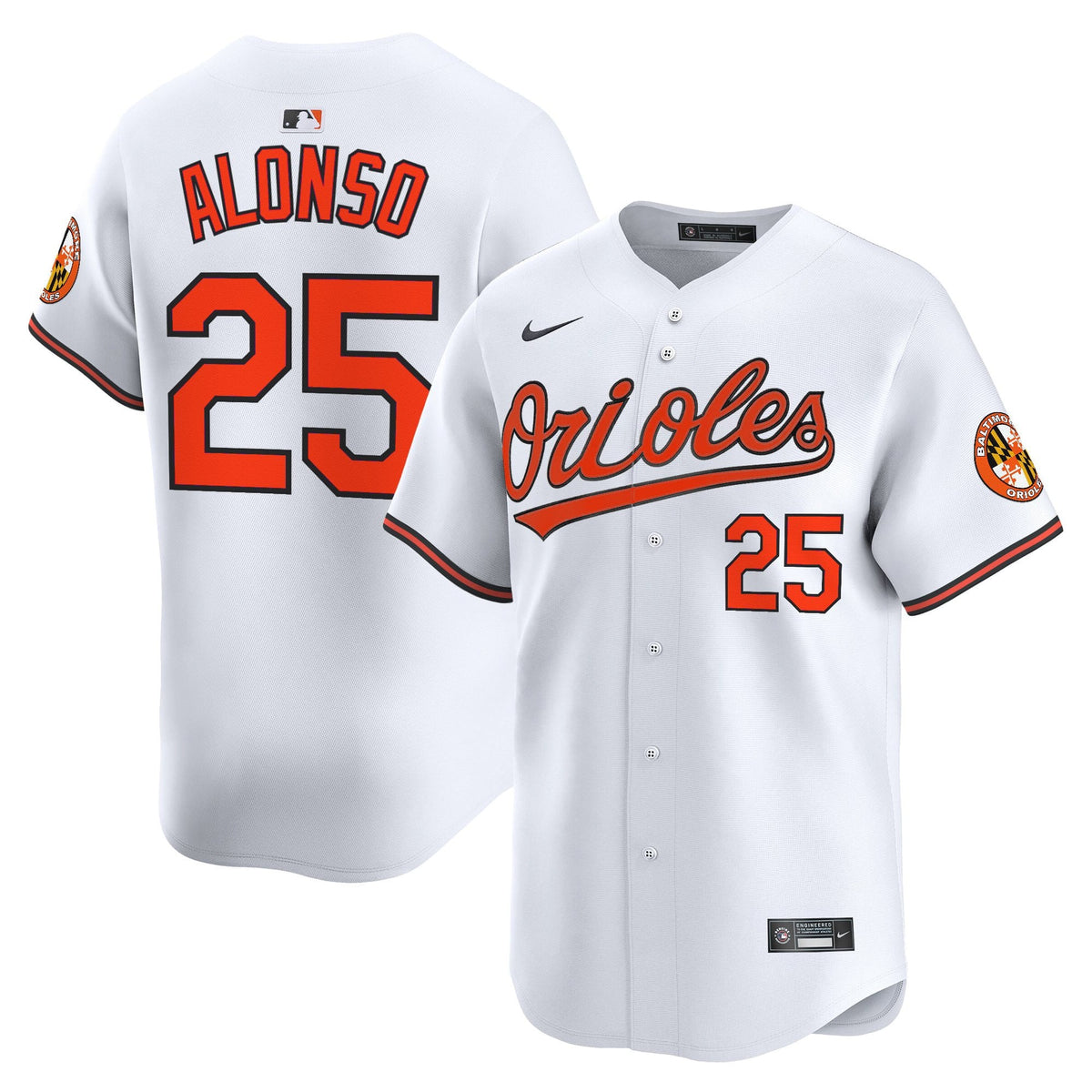 Men's Baltimore Orioles 2026 Vapor Premier Limited Jersey - All Stitched