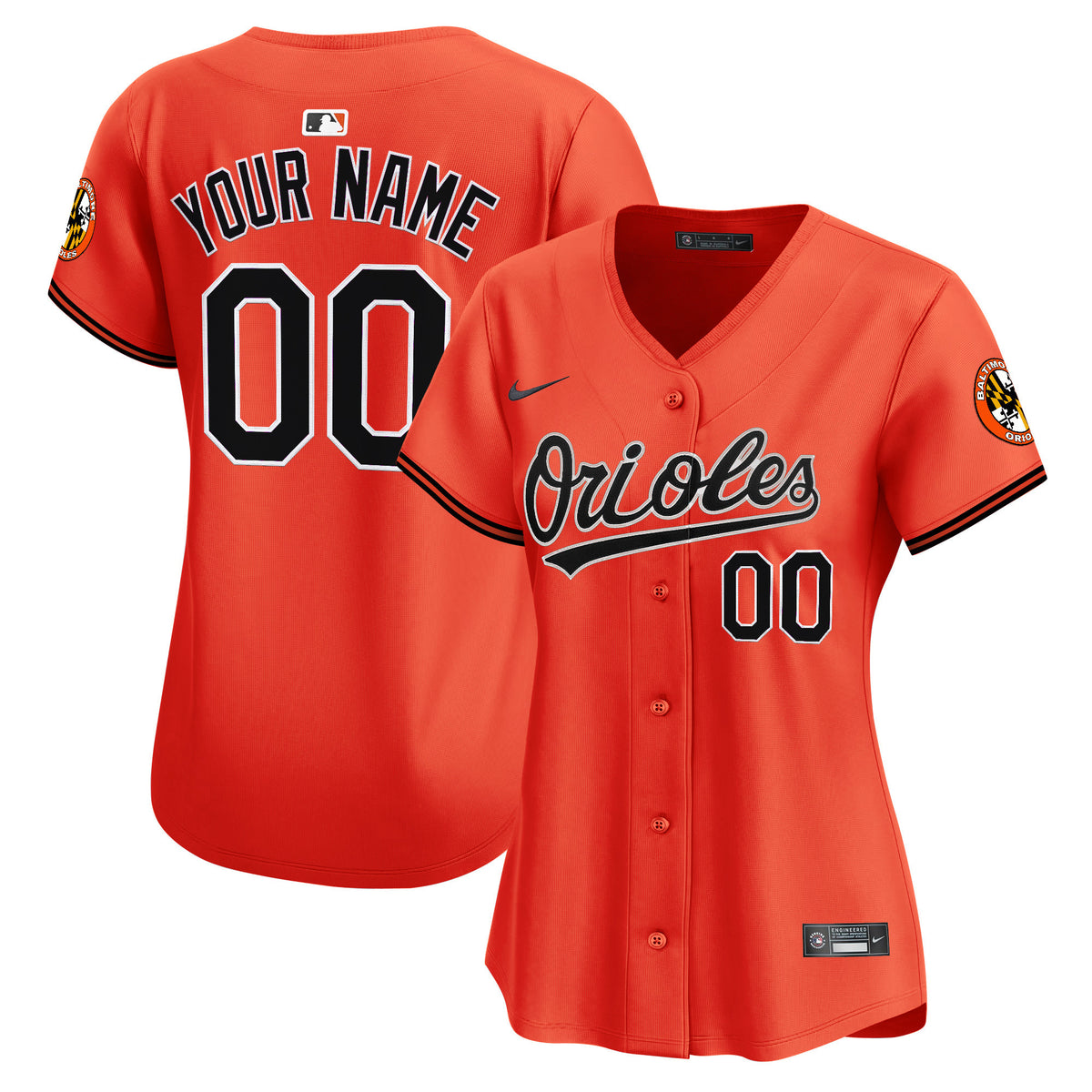 Baltimore Orioles 2026 Vapor Premier Limited Custom Jersey - All Stitched