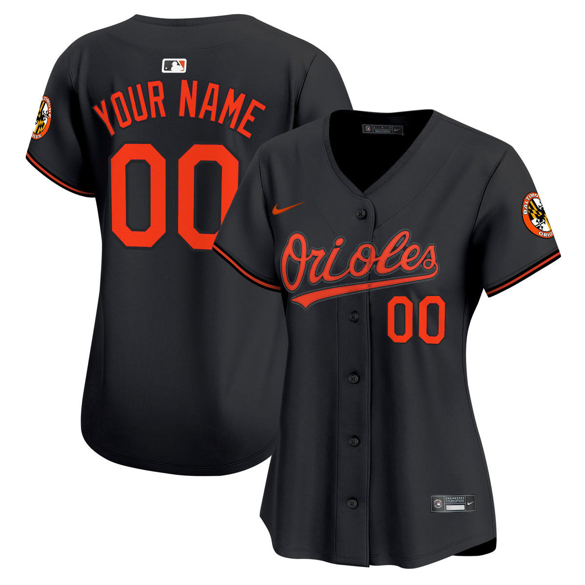 Baltimore Orioles 2026 Vapor Premier Limited Custom Jersey - All Stitched