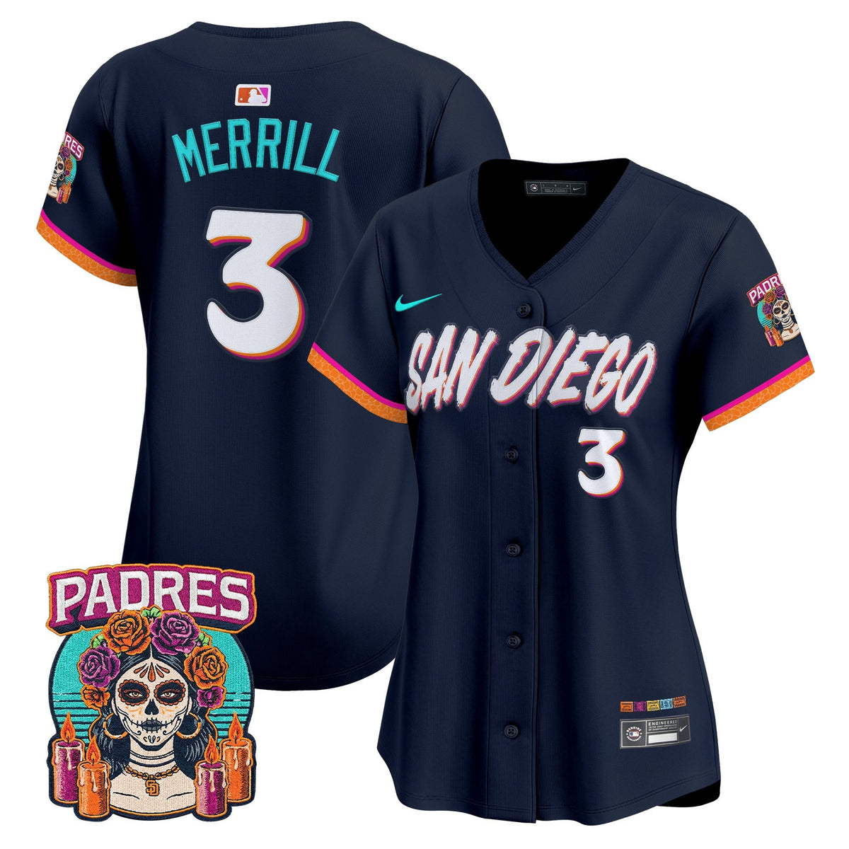 Women's San Diego Padres 2026 City Connect Vapor Premier Limited Jersey - All Stitched