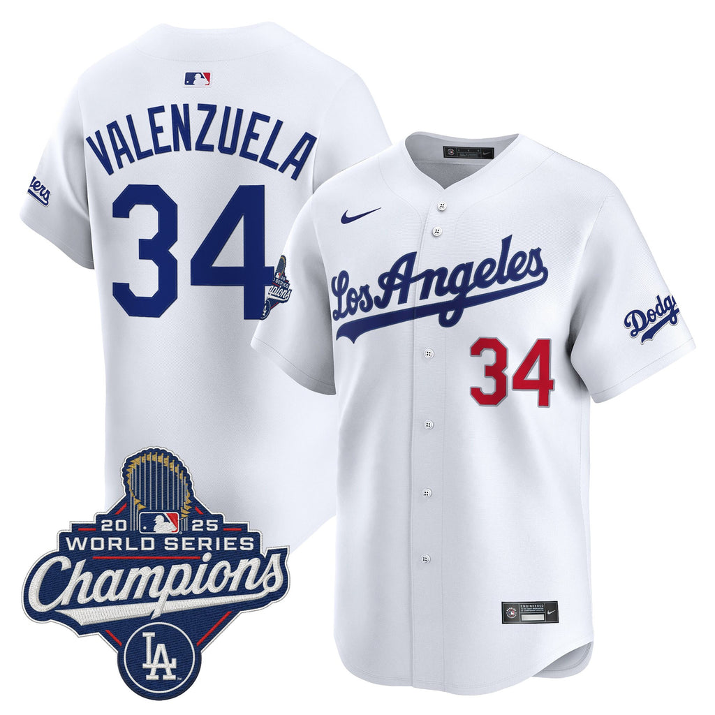 Men's Dodgers 2026 Vapor Premier Limited Jersey - World Series Champions Edition - All Stitched
