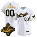 Dodgers 2026 Vapor Premier Limited Custom Jersey - World Series Champions Edition - All Stitched