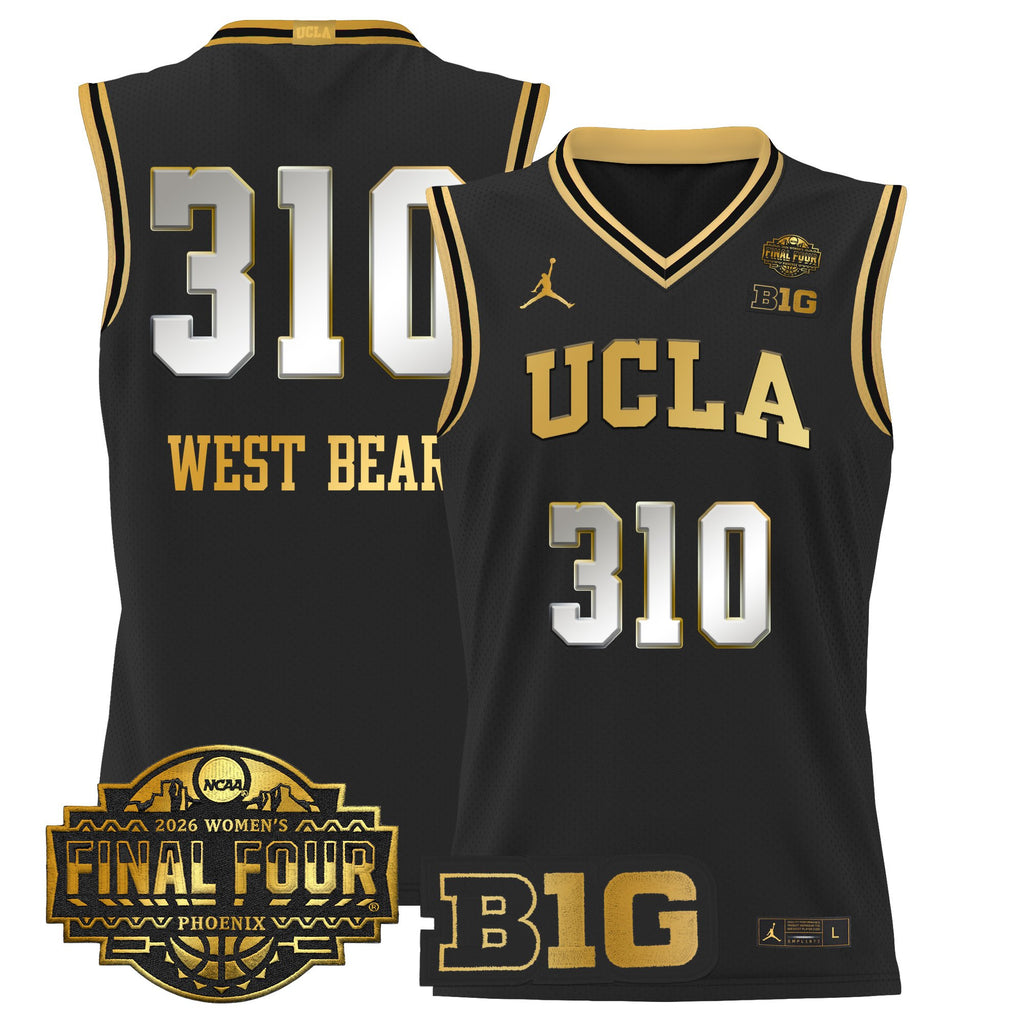 Men's size UCLA Bruins 2026 Women's Tournament Final Four Basketball Jersey - All Stitched