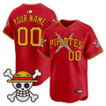 Pittsburgh Pirates x One Piece Vapor Premier Limited Custom Jersey - Stitched