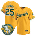 Men's Athletics 'Sacramento Edition' Vapor Premier Limited Jersey - 125th Anniversary Patch - All Stitched