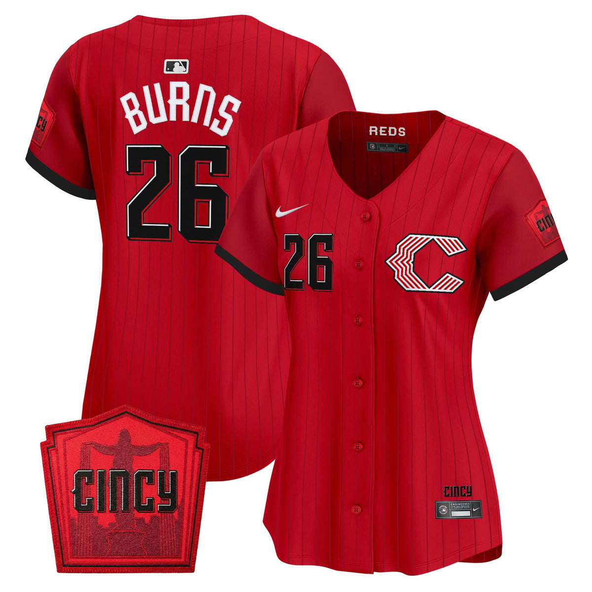 Cincinnati Reds 2026 City Connect Vapor Premier Limited Jersey - All Stitched