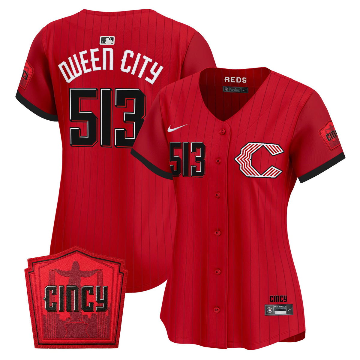 Cincinnati Reds 2026 City Connect Vapor Premier Limited Jersey - All Stitched