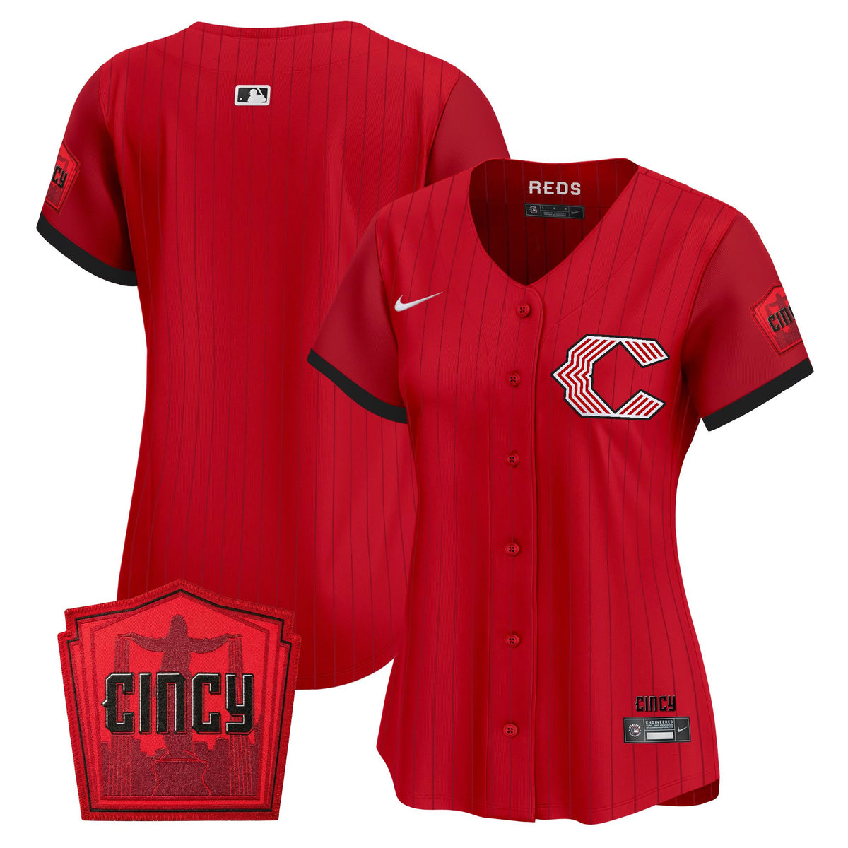 Cincinnati Reds 2026 City Connect Vapor Premier Limited Jersey - All Stitched
