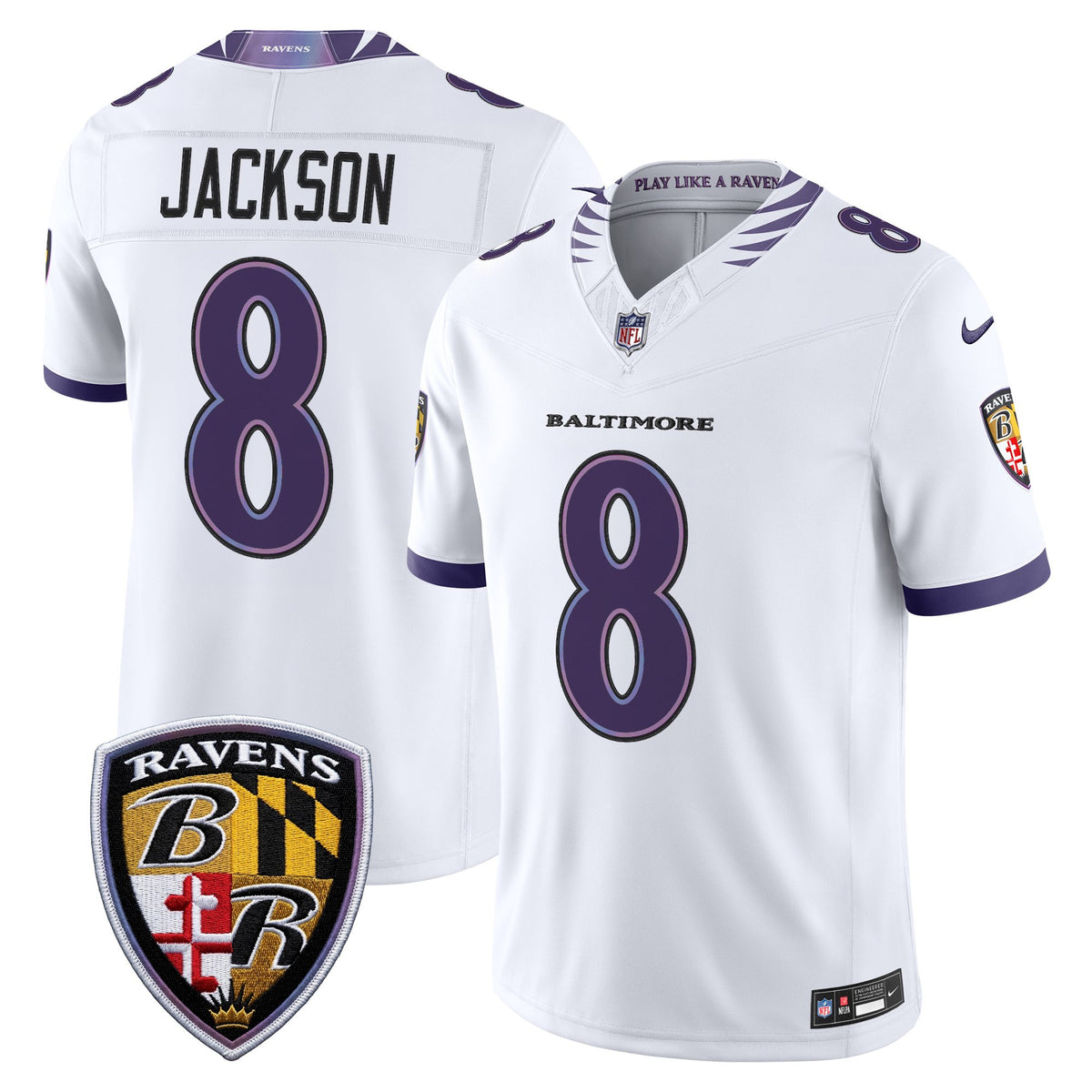 Men's Baltimore Ravens 2026 Vapor Limited Jersey - All Stitched