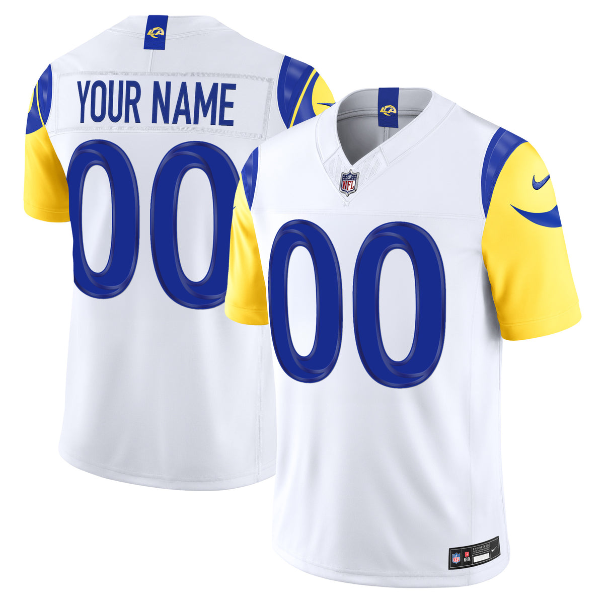 Los Angeles Rams 2026 Vapor Limited Custom Jersey - All Stitched