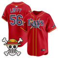 Men's Tampa Bay Rays x One Piece Vapor Premier Limited Jersey - Stitched