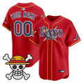 Tampa Bay Rays x One Piece Vapor Premier Limited Custom Jersey - Stitched