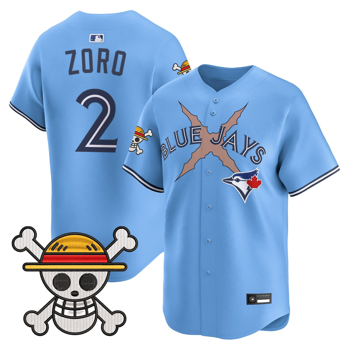 Men's Blue Jays x One Piece Vapor Premier Limited Jersey - Stitched