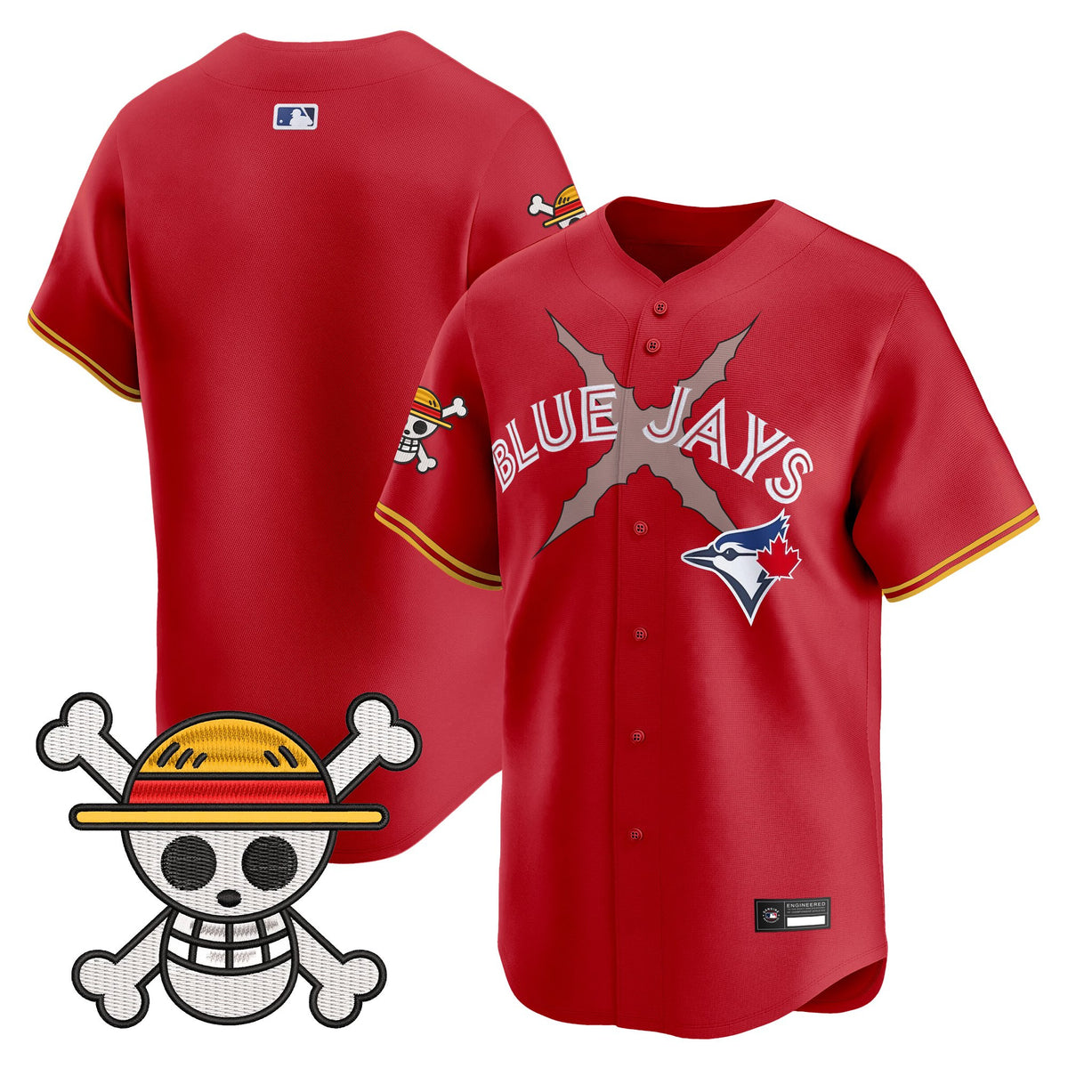 Men's Blue Jays x One Piece Vapor Premier Limited Jersey - Stitched