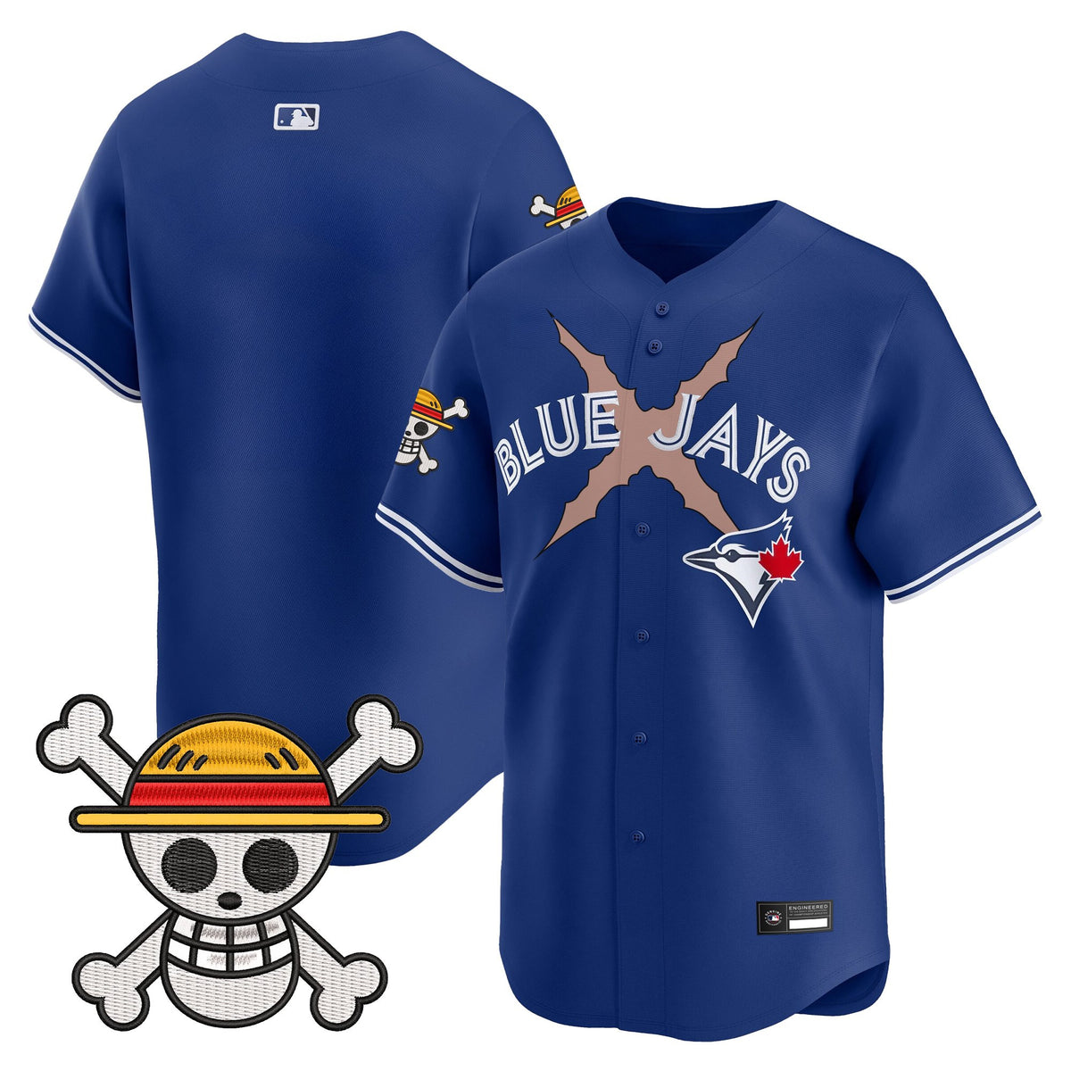 Men's Blue Jays x One Piece Vapor Premier Limited Jersey - Stitched