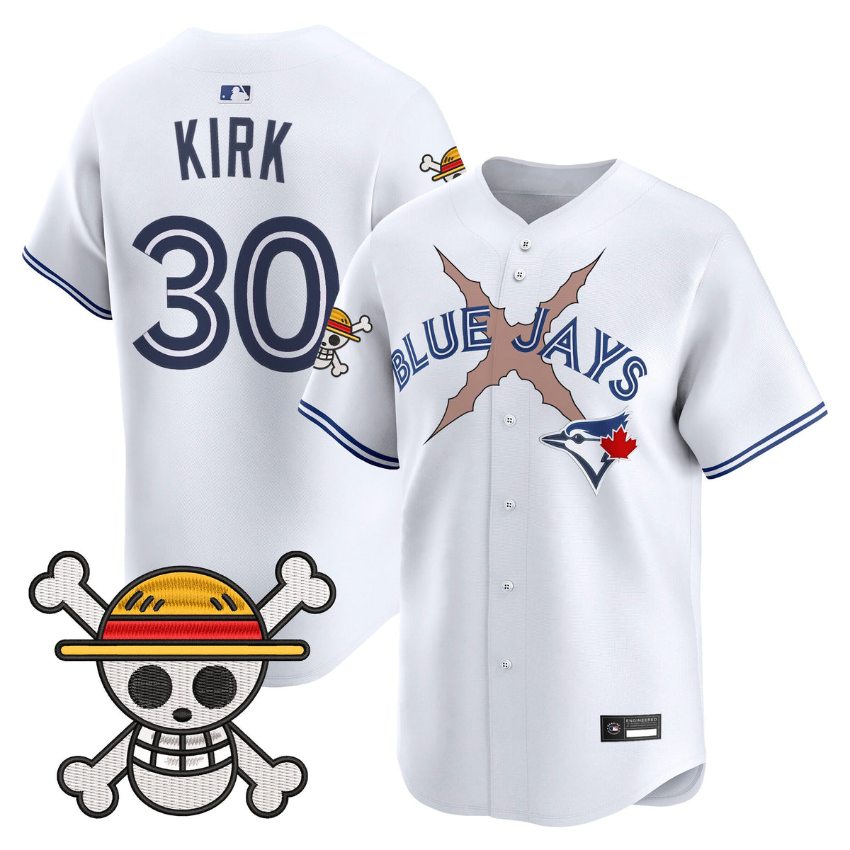 Men's Blue Jays x One Piece Vapor Premier Limited Jersey - Stitched