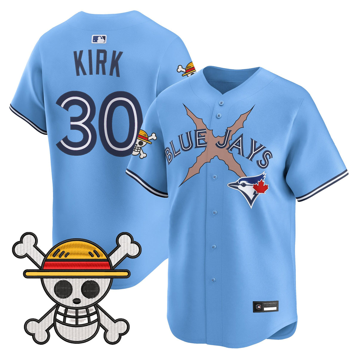 Men's Blue Jays x One Piece Vapor Premier Limited Jersey - Stitched