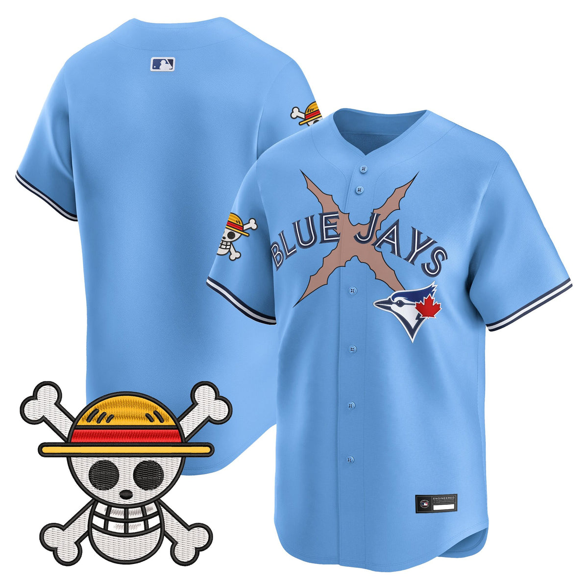 Men's Blue Jays x One Piece Vapor Premier Limited Jersey - Stitched