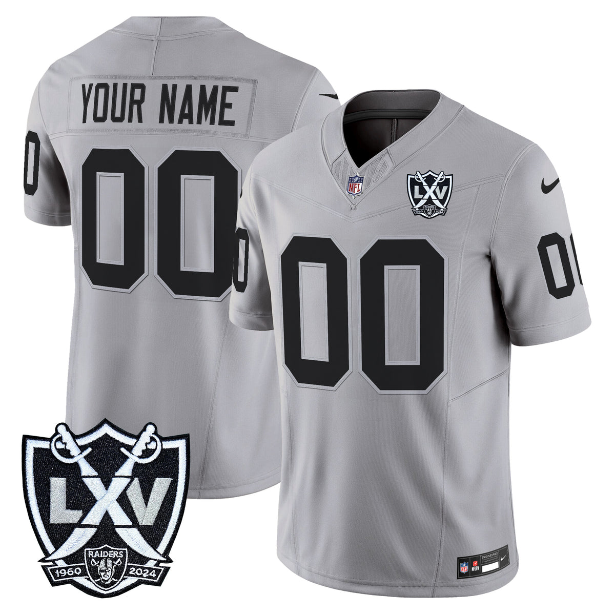 Las Vegas Raiders 2026 Vapor Limited Custom Jersey - All Stitched