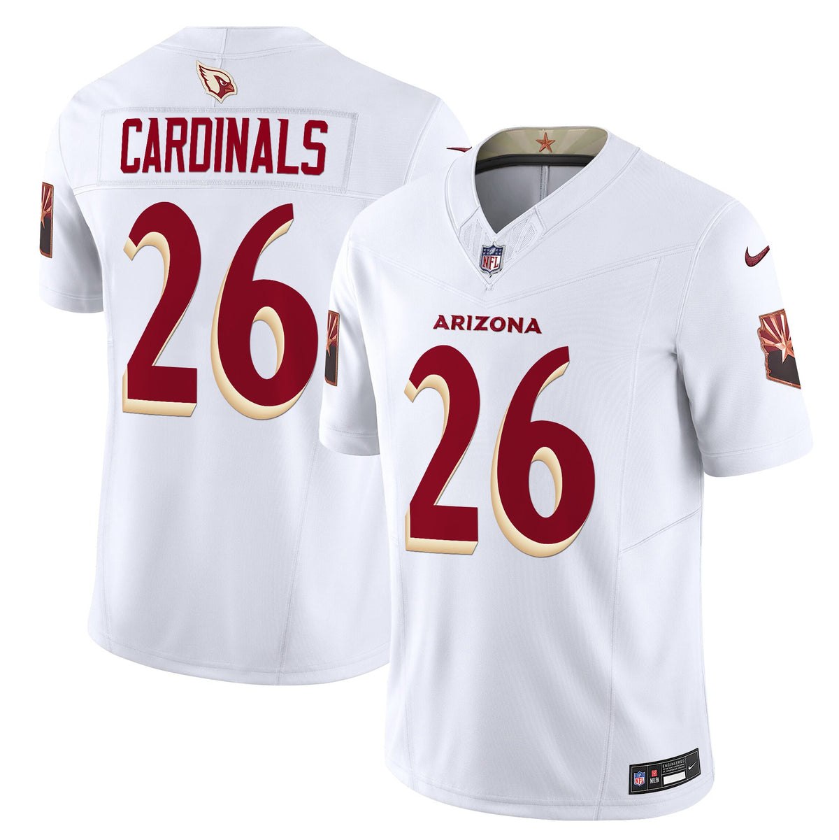 Men's Arizona Cardinals 2025 "Rivalries" Vapor Limited Jersey - All Stitched