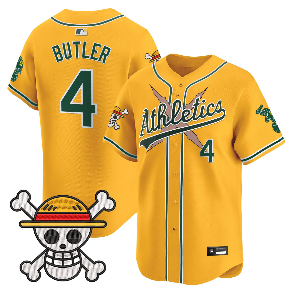 Men's Athletics x One Piece Vapor Premier Limited Jersey - Stitched
