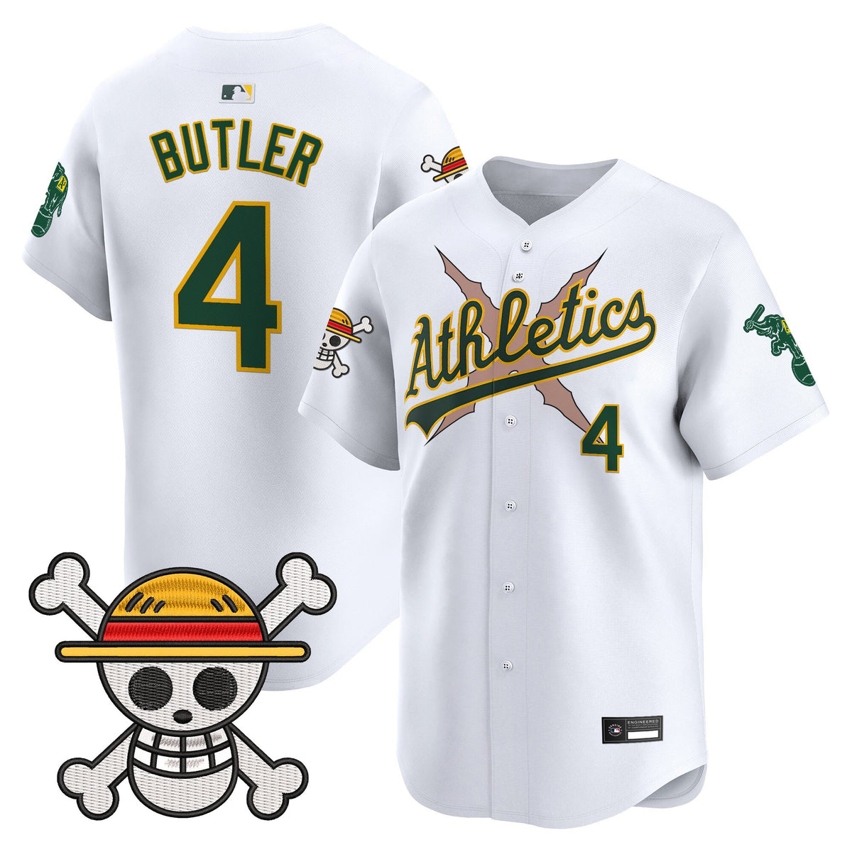 Men's Athletics x One Piece Vapor Premier Limited Jersey - Stitched