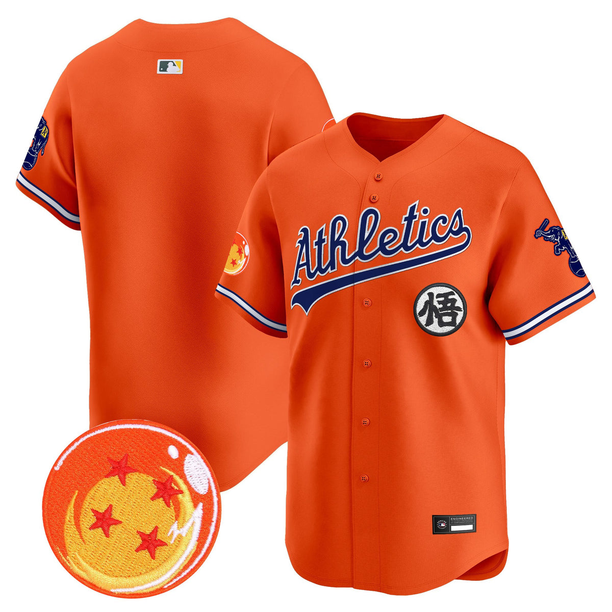 Men's Athletics x Dragon Ball Vapor Premier Limited Jersey - All Stitched