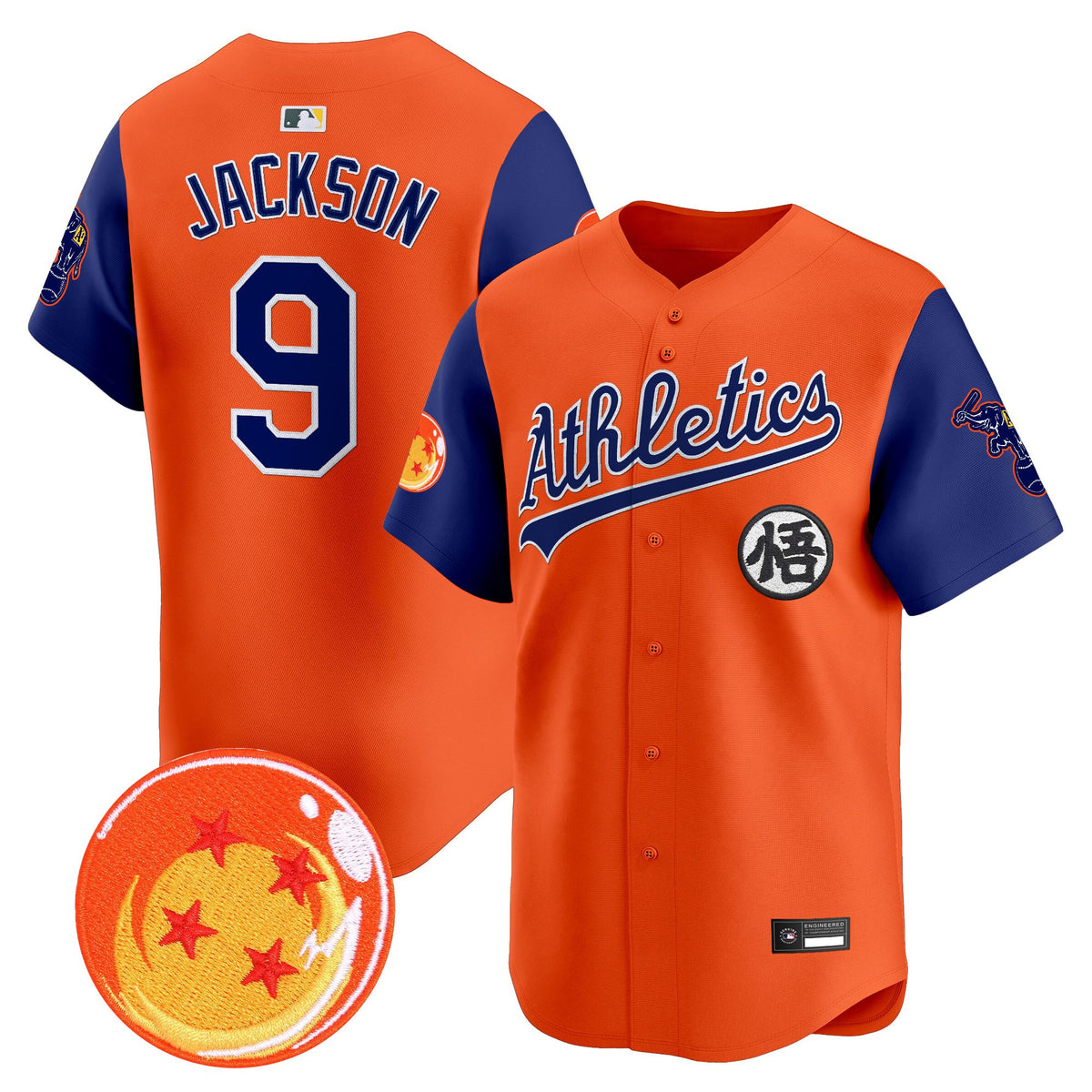 Men's Athletics x Dragon Ball Vapor Premier Limited Jersey - All Stitched