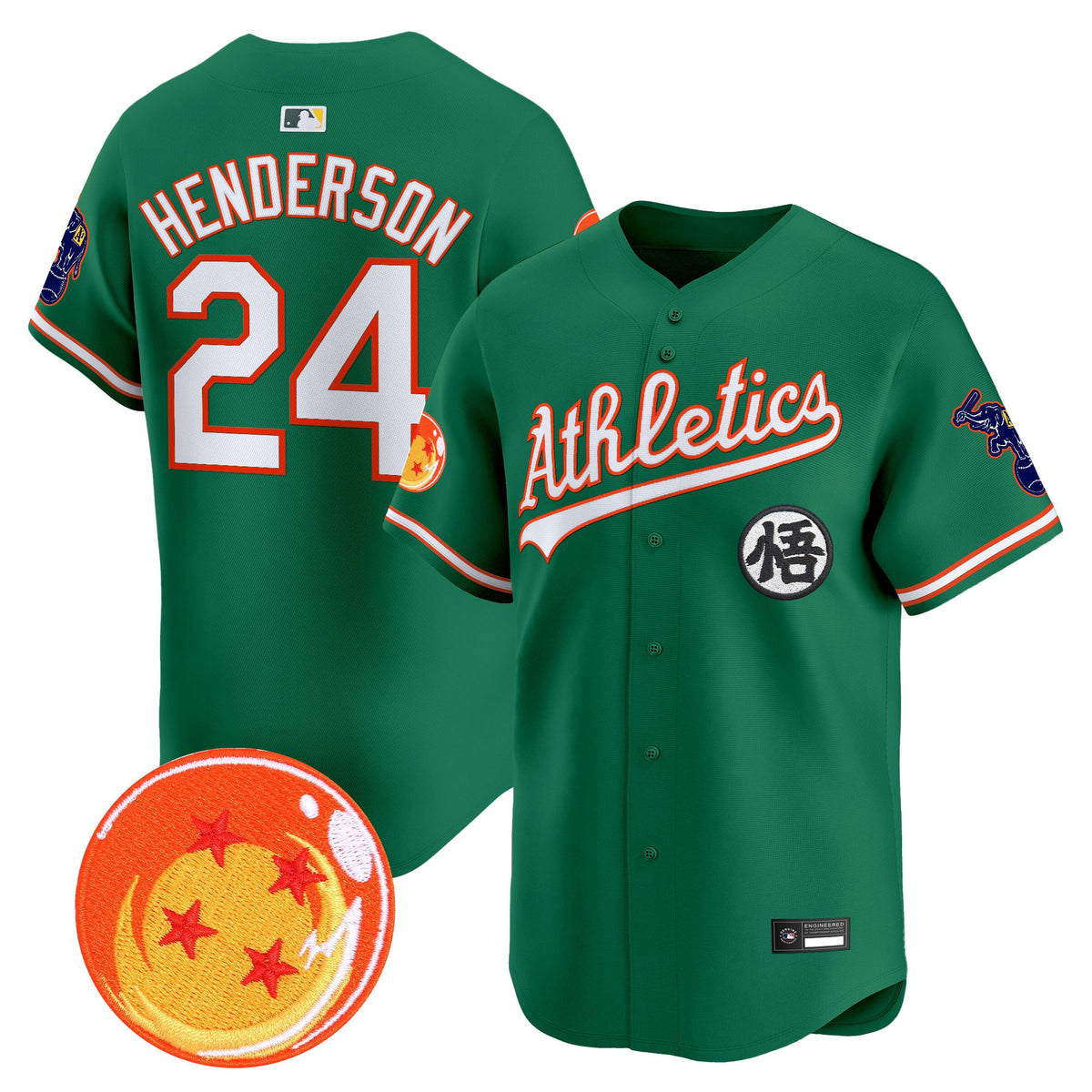 Men's Athletics x Dragon Ball Vapor Premier Limited Jersey - All Stitched