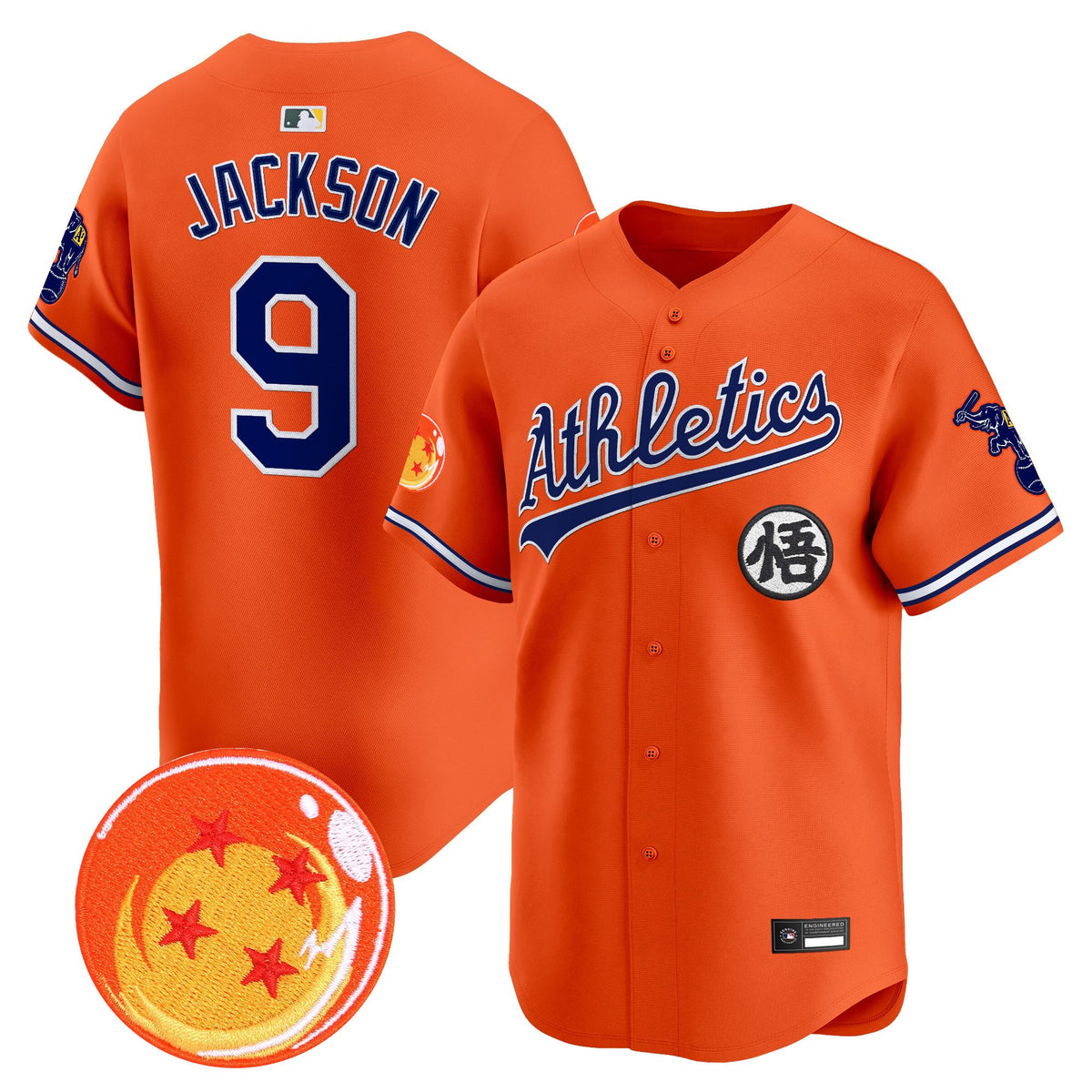 Men's Athletics x Dragon Ball Vapor Premier Limited Jersey - All Stitched
