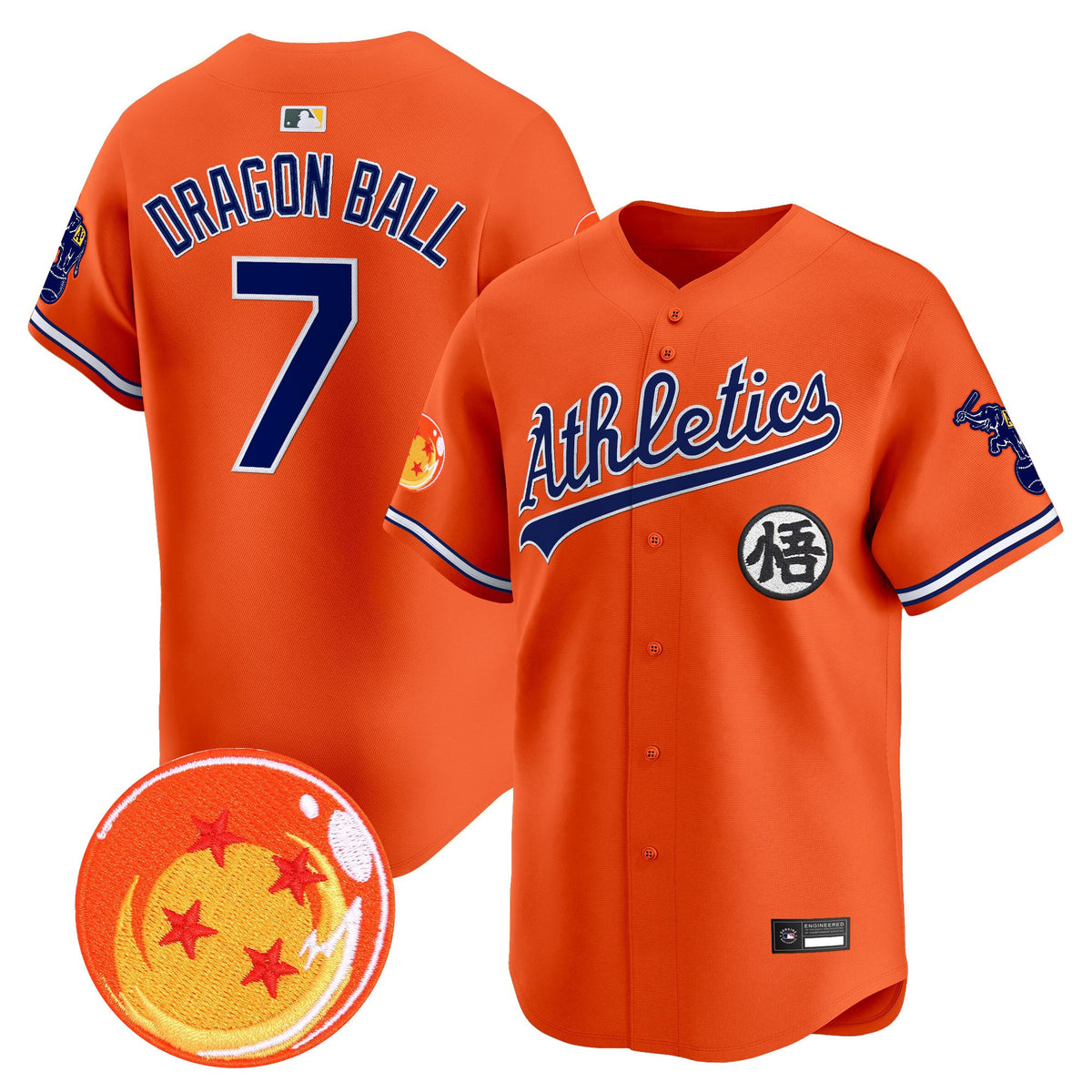 Men's Athletics x Dragon Ball Vapor Premier Limited Jersey - All Stitched