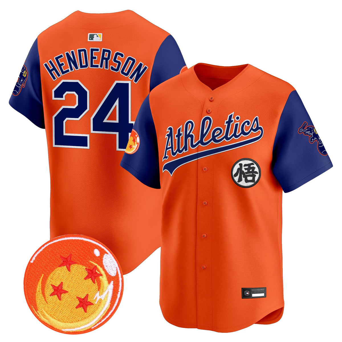 Men's Athletics x Dragon Ball Vapor Premier Limited Jersey - All Stitched