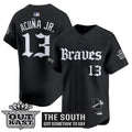 Men's Atlanta Braves 'Gothic South x Outkast Edition' Vapor Premier Limited Jersey V2- All Stitched