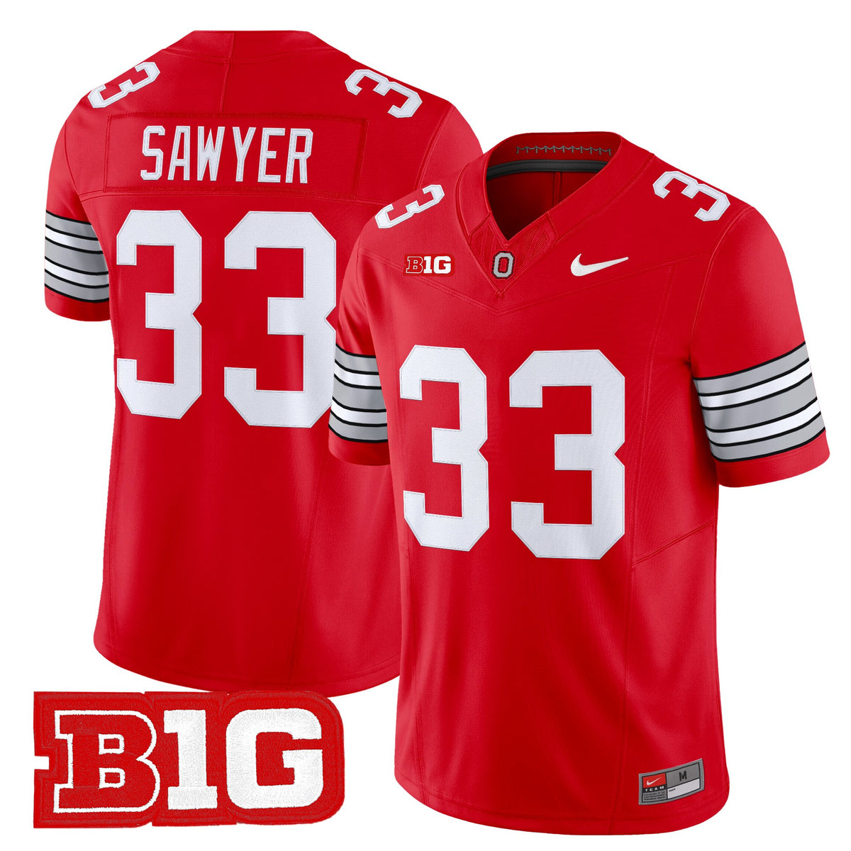 Men's Ohio State Buckeyes 2026 "Tunnel Vision" Vapor Limited Jersey - All Stitched