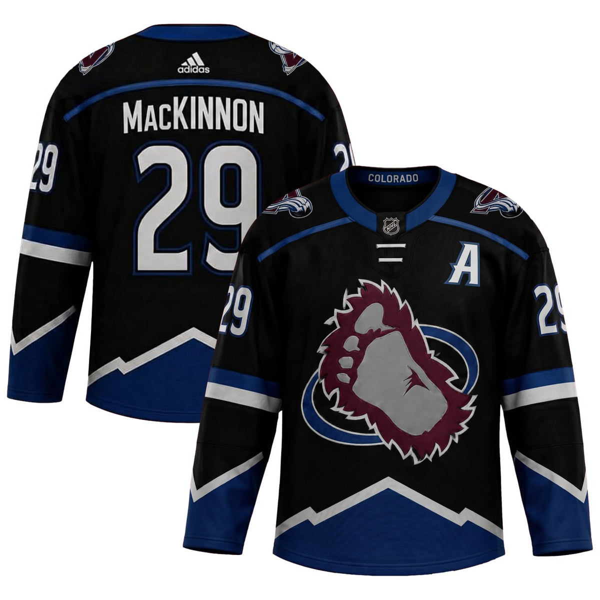 Nathan MacKinnon Colorado Avalanche Premium Jersey - All Stitched