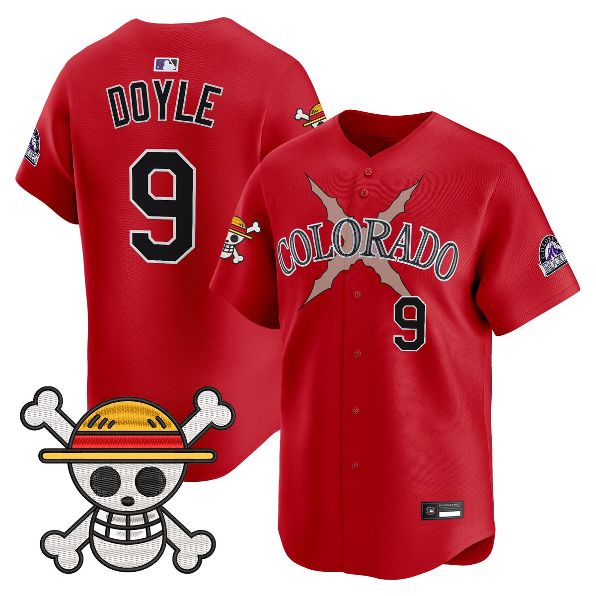 Men's Colorado Rockies x One Piece Vapor Premier Limited Jersey - Stitched