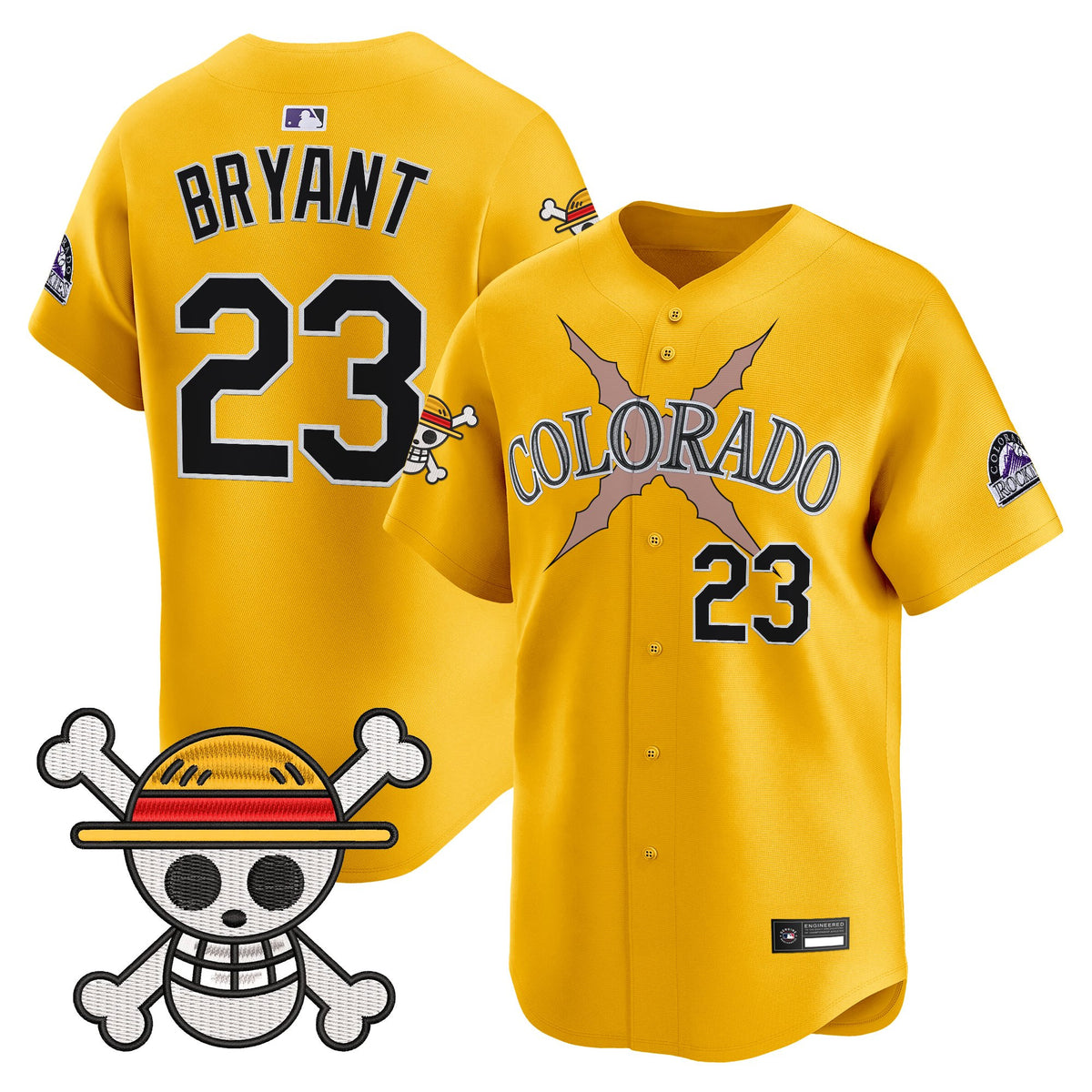 Men's Colorado Rockies x One Piece Vapor Premier Limited Jersey - Stitched