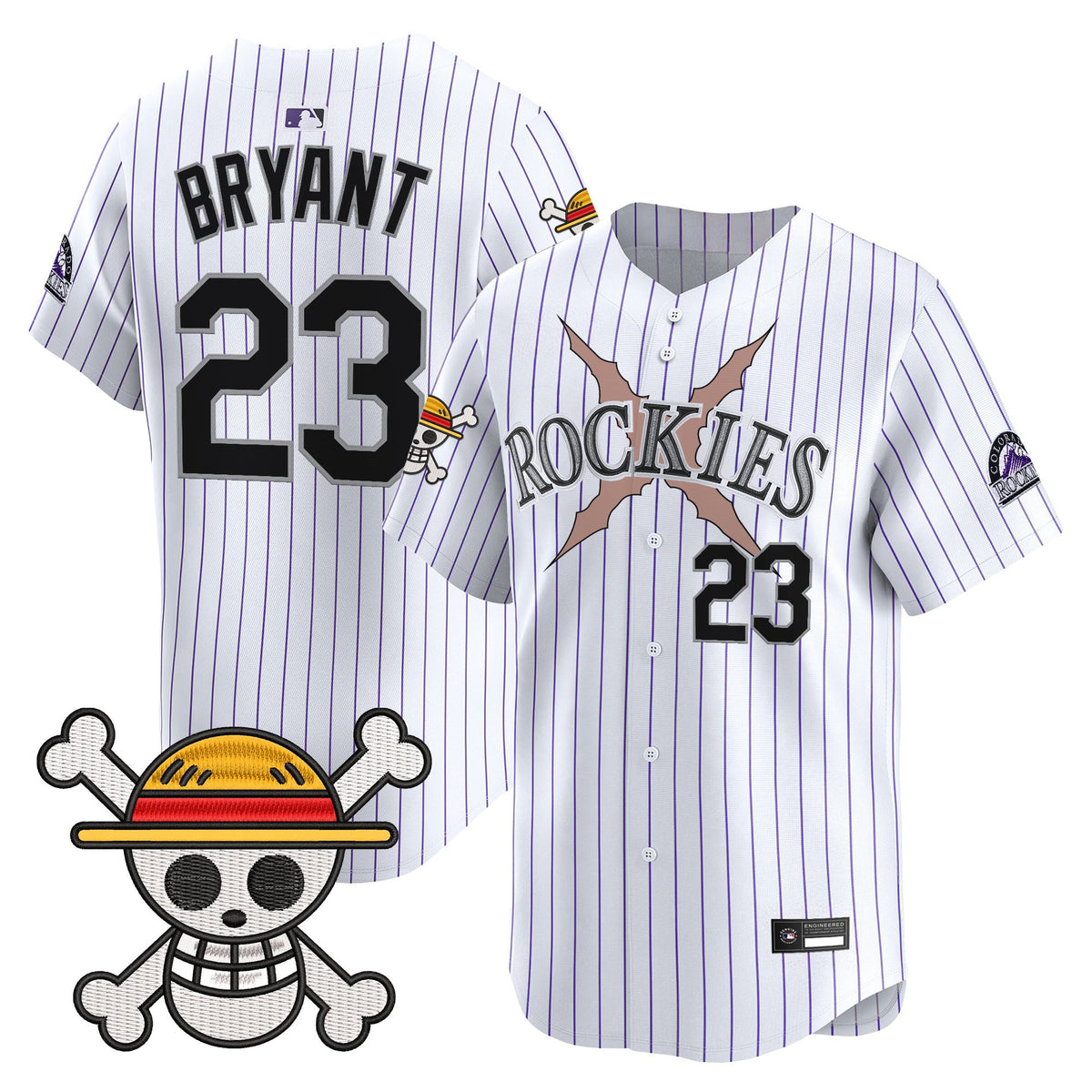 Men's Colorado Rockies x One Piece Vapor Premier Limited Jersey - Stitched
