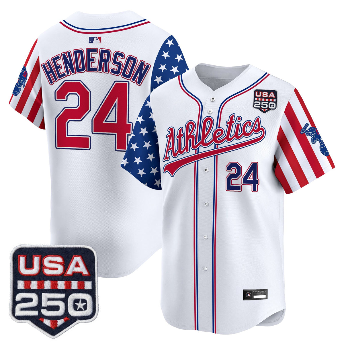 Men's Athletics "America 250 Edition" Vapor Premier Limited Jersey - All Stitched